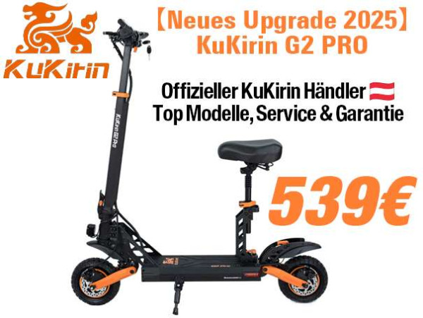 Kukirin-G2-Pro-Elektroroller-2025-mit-Sitz-600W-Motor