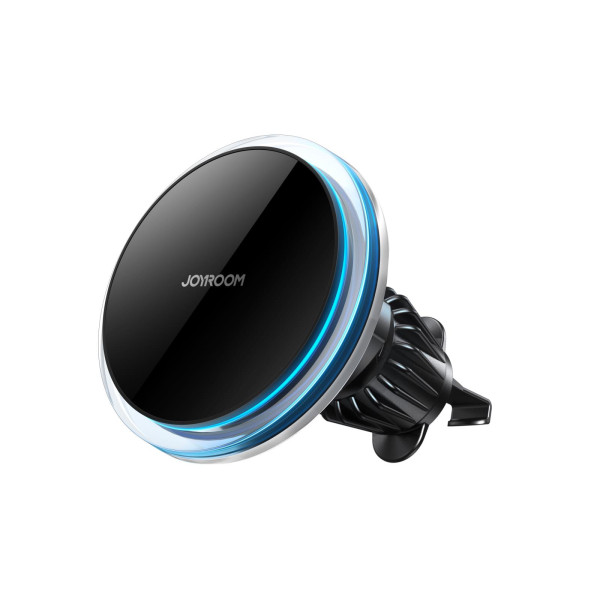 Joyroom JR-ZS291 MagSafe-kompatible Auto-Halterung mit 15W Qi-Laden – Silber – Produktansicht