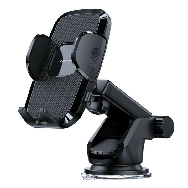 Joyroom JR-ZS259 Auto-Handyhalterung mit Teleskoparm für Armaturenbrett/Windschutzscheibe – Schwarz – Produktansicht