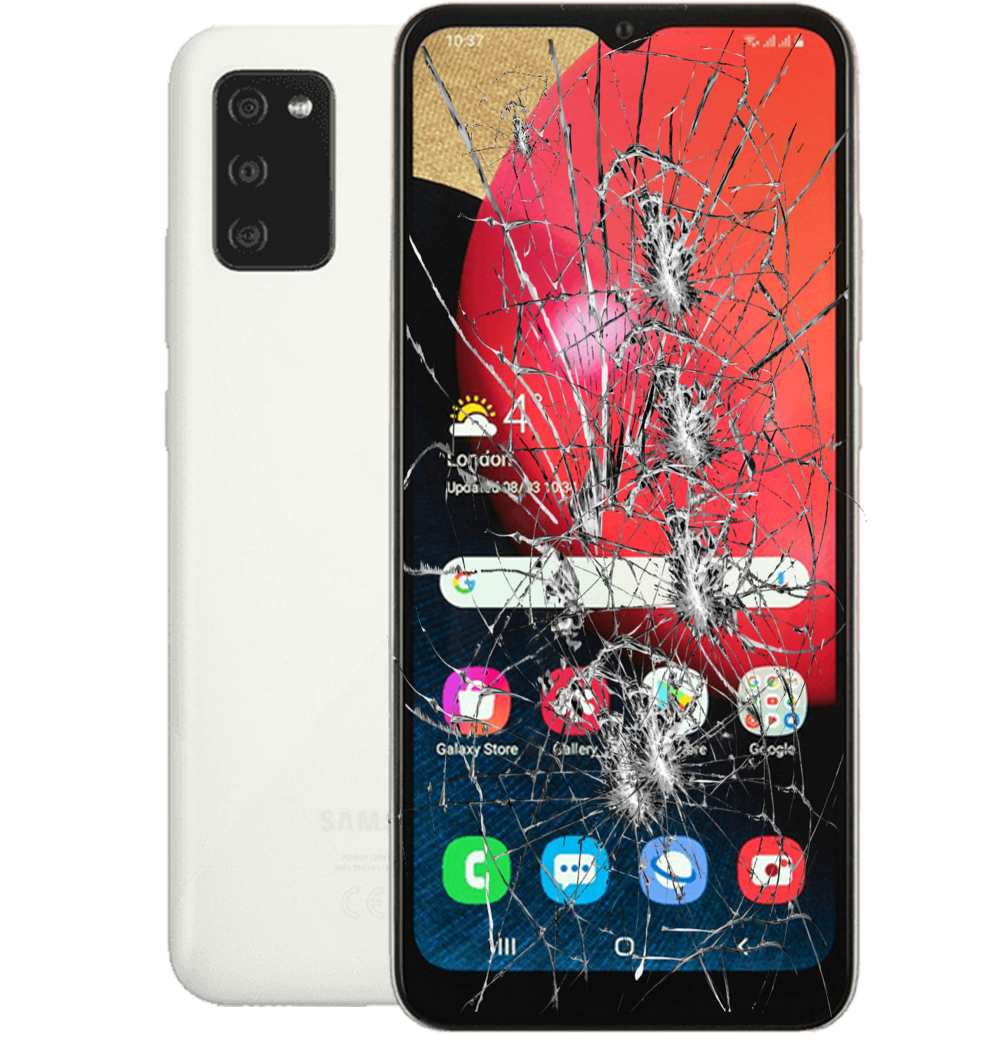 Samsung Galaxy A02S Display Reparatur (Original Samsung Ersatzteil)