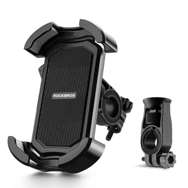 Rockbros 25210032001 Lenker-Handyhalterung – Schwarz – Produktansicht